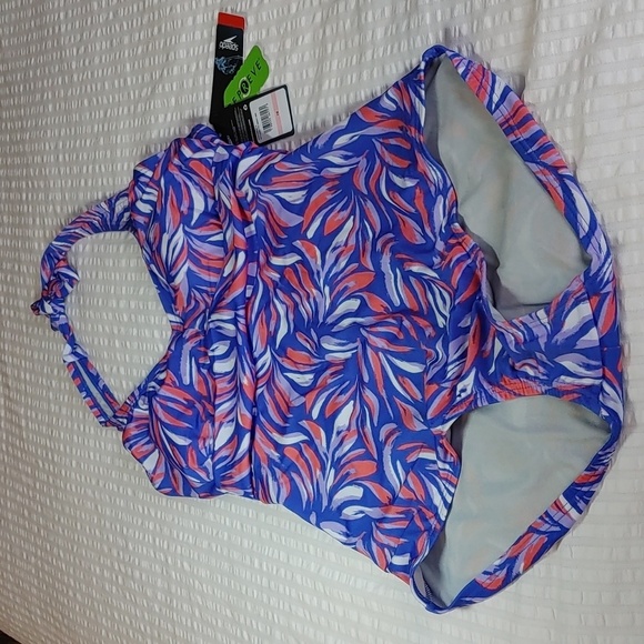 NWT Women's One Piece Multicolored Speedo Swimsuit - Picture 4 of 16